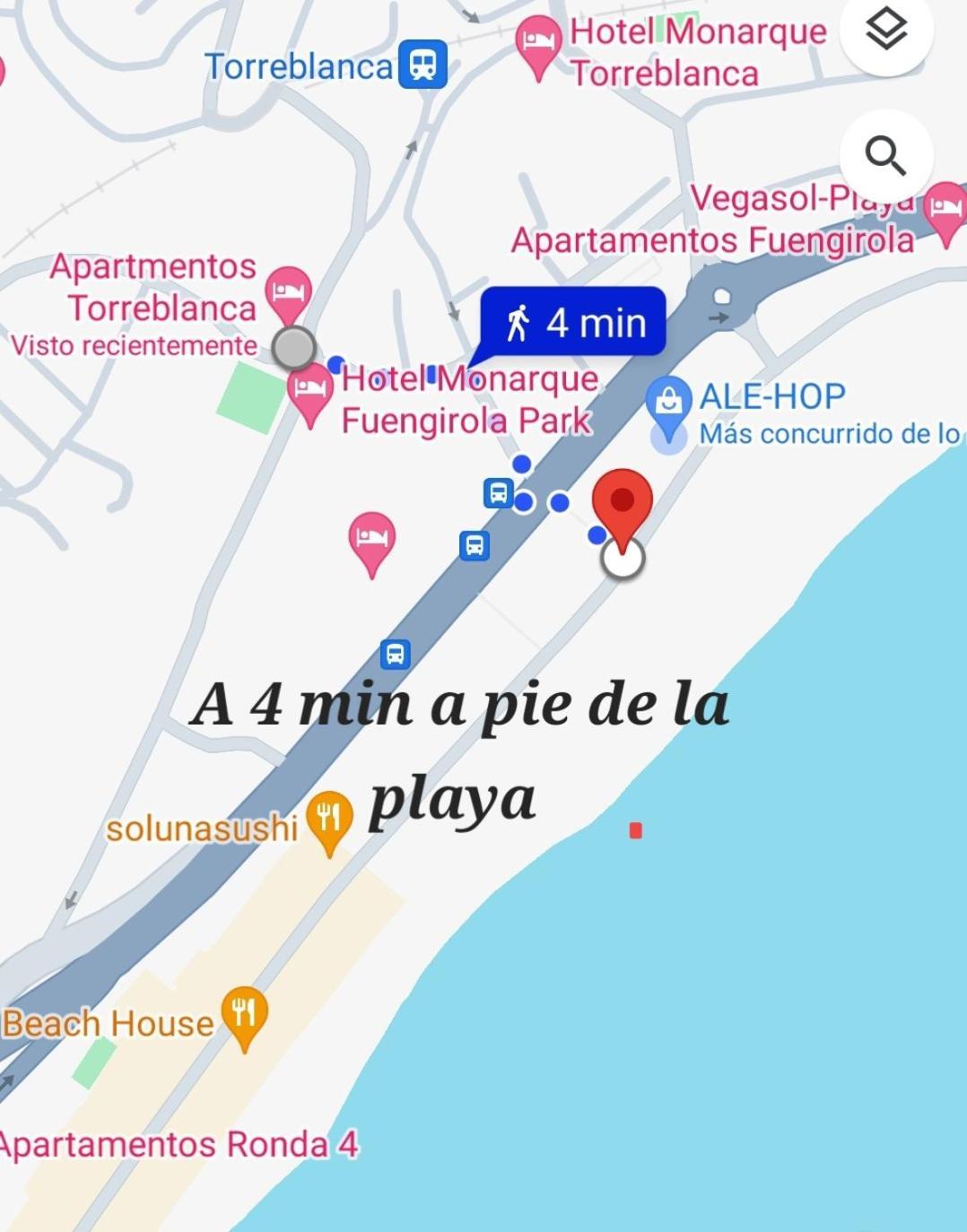 Estudio Con Piscina Y Parking, Playa A 4 Min A Pie, Tren A 2 Min Fuengirola Esterno foto